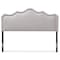 Baxton Studio Nadeen Modern Greyish Beige King Size Headboard 134-7254 - alternate 5